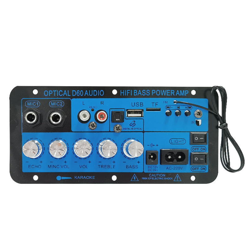 Digital Bluetooth with fiber amplifier board