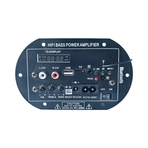 Bluetooth amplifier board with display